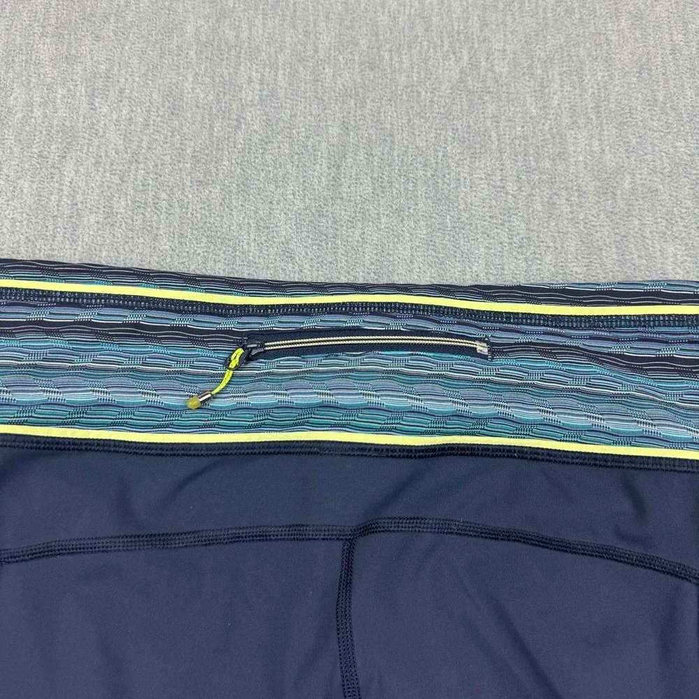 Lululemon Leggings Women 8 Blue Pace Queen 26
